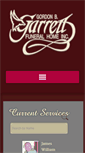 Mobile Screenshot of garrettfuneralhomeinc.com